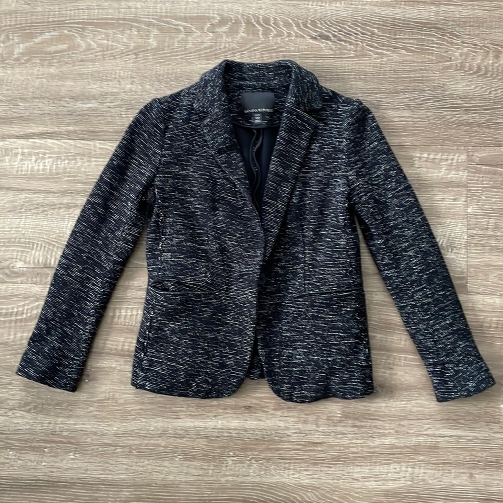 Banana Republic Short black blazer